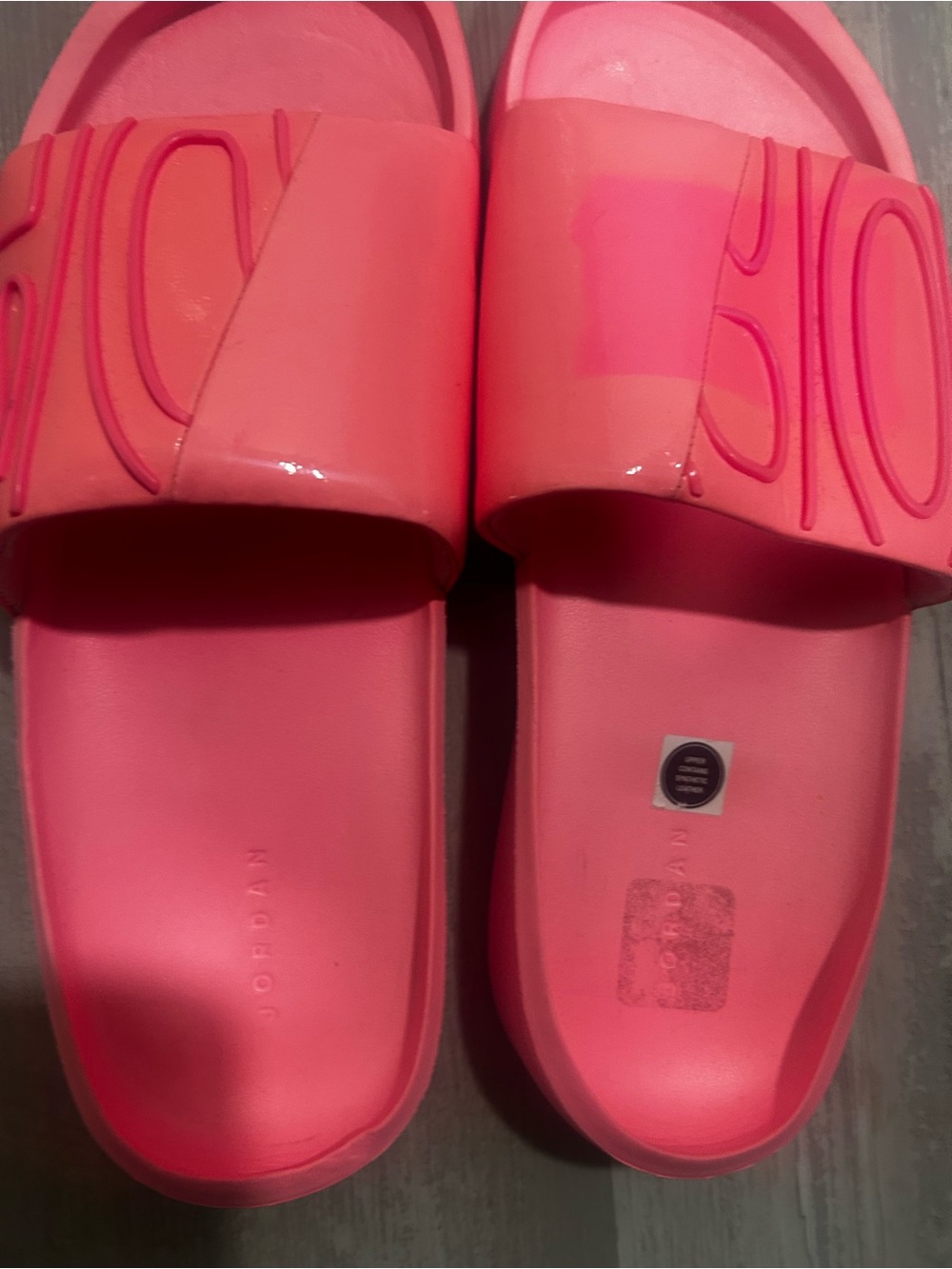 Jordan Women's Hot Pink Slide Sandals